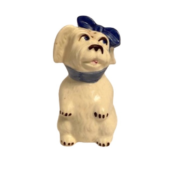 VINTAGE SHAWNEE MUGGSY TOOTHACHE PUPPY RANGE SALT SHAKER/SPICE SHAKER - Picture 1 of 5